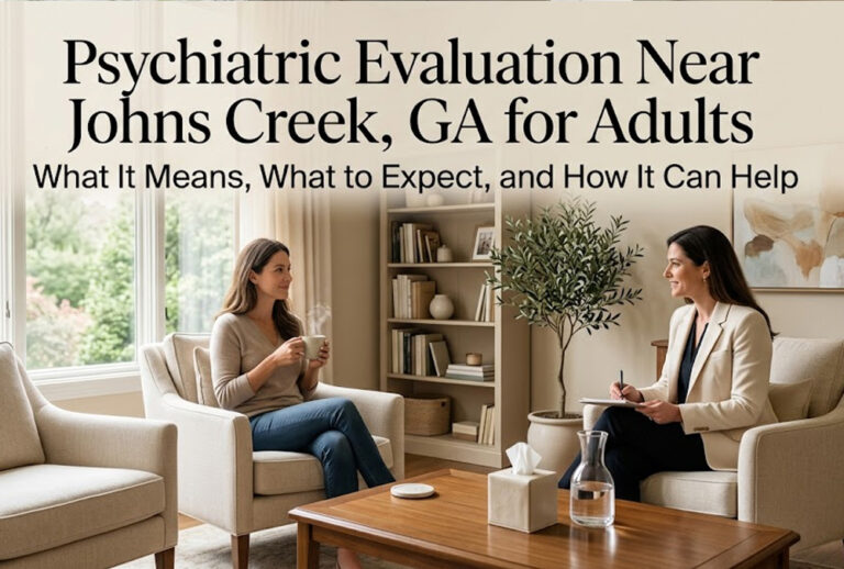 Psychiatric Evaluation Near Johns Creek