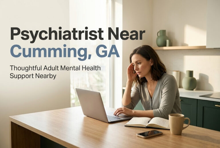 Psychiatrist Near Cumming, GA